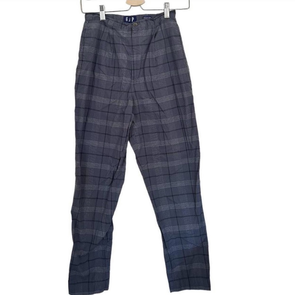 GAP Women gray Plaid Dress Pants